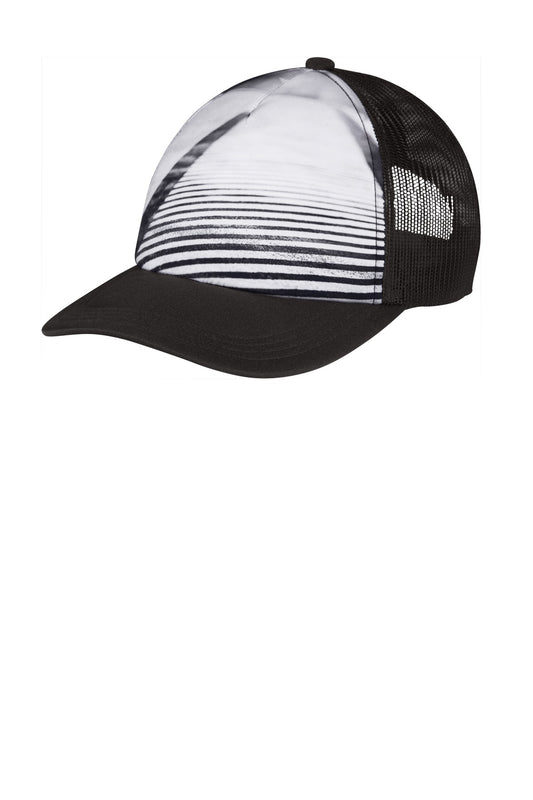 Port Authority  ®  Photo Real Snapback Trucker Cap C950