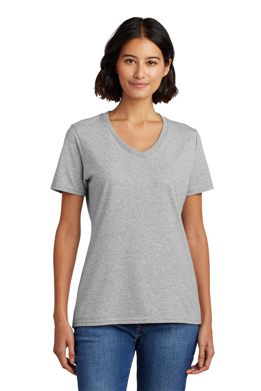 Port & Co ™  Women's Core Cotton V-Neck Tee. LPC54V