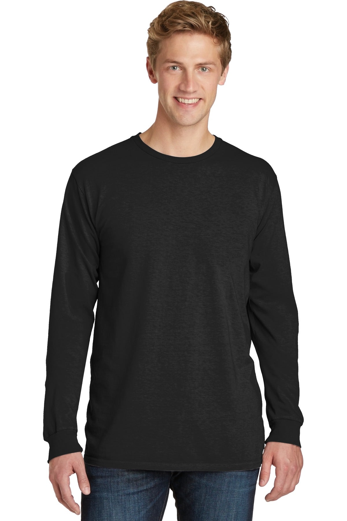 Port & Co ™  Beach Wash ®  Garment-Dyed Long Sleeve Tee PC099LS