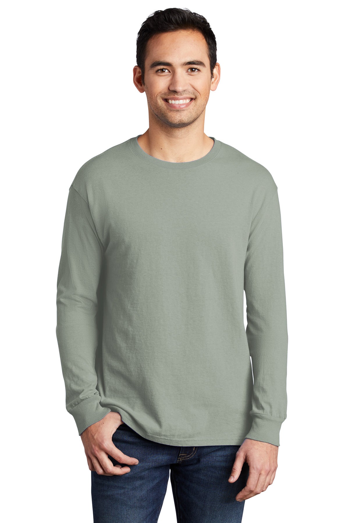 Port & Co ™  Beach Wash ®  Garment-Dyed Long Sleeve Tee PC099LS