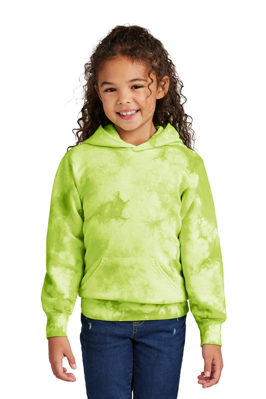 Port & Co ™  Youth Crystal Tie-Dye Pullover Hoodie PC144Y