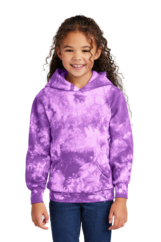 Port & Co ™  Youth Crystal Tie-Dye Pullover Hoodie PC144Y