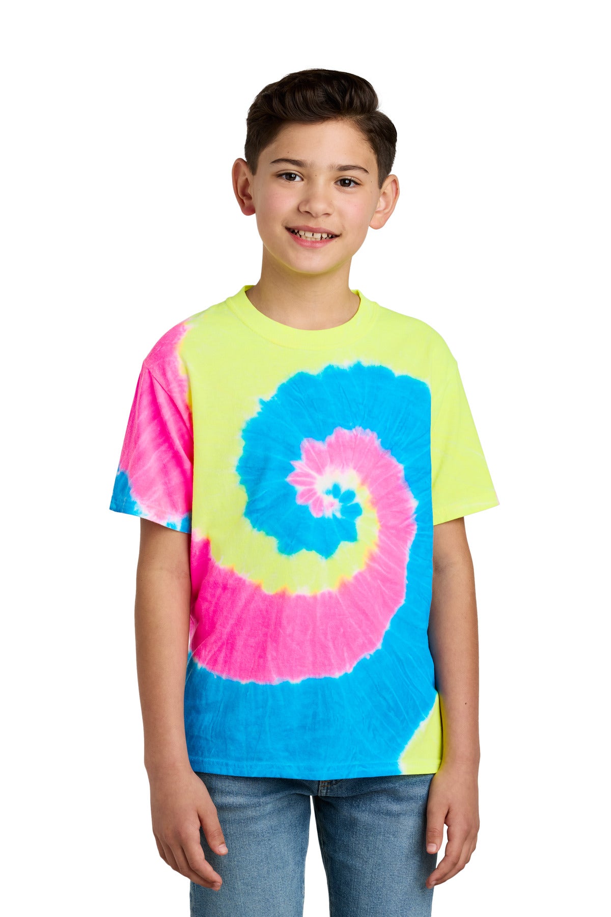 Port & Co ™  Youth Tie-Dye Tee. PC147Y
