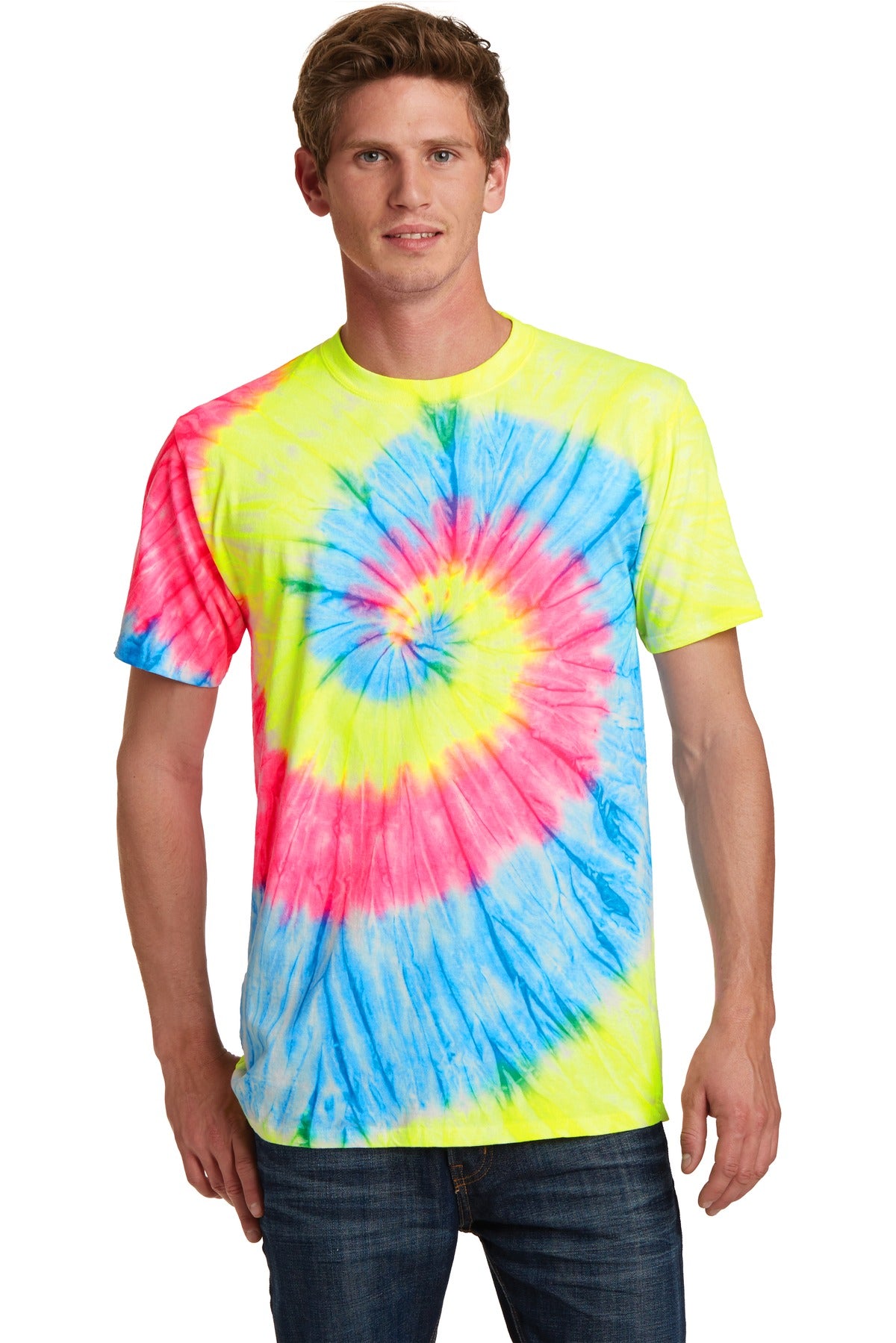 Port & Co ™  Tie-Dye Tee. PC147