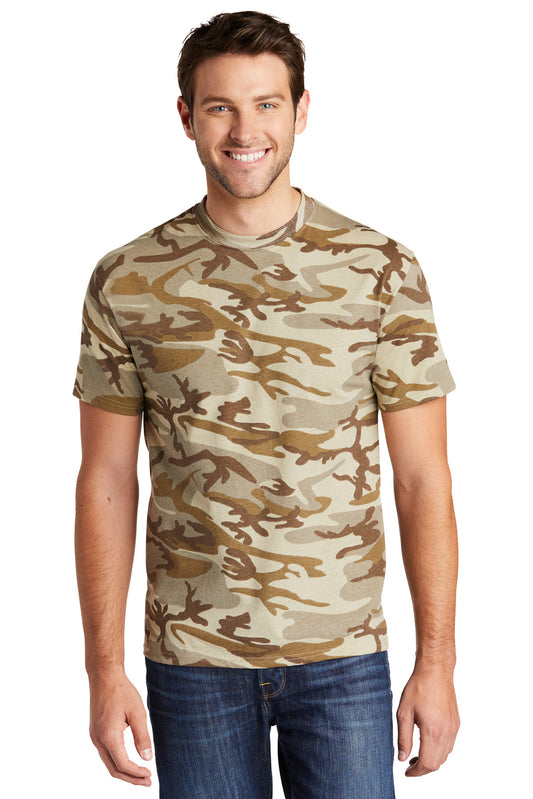 Port & Co ™  Core Cotton Camo Tee.  PC54C