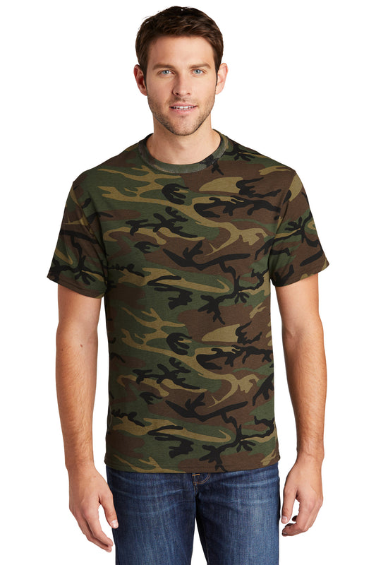 Port & Co ™  Core Cotton Camo Tee.  PC54C