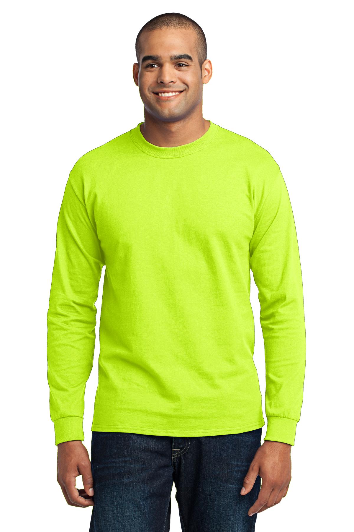 Port & Co ™  Tall Long Sleeve Core Blend Tee. PC55LST