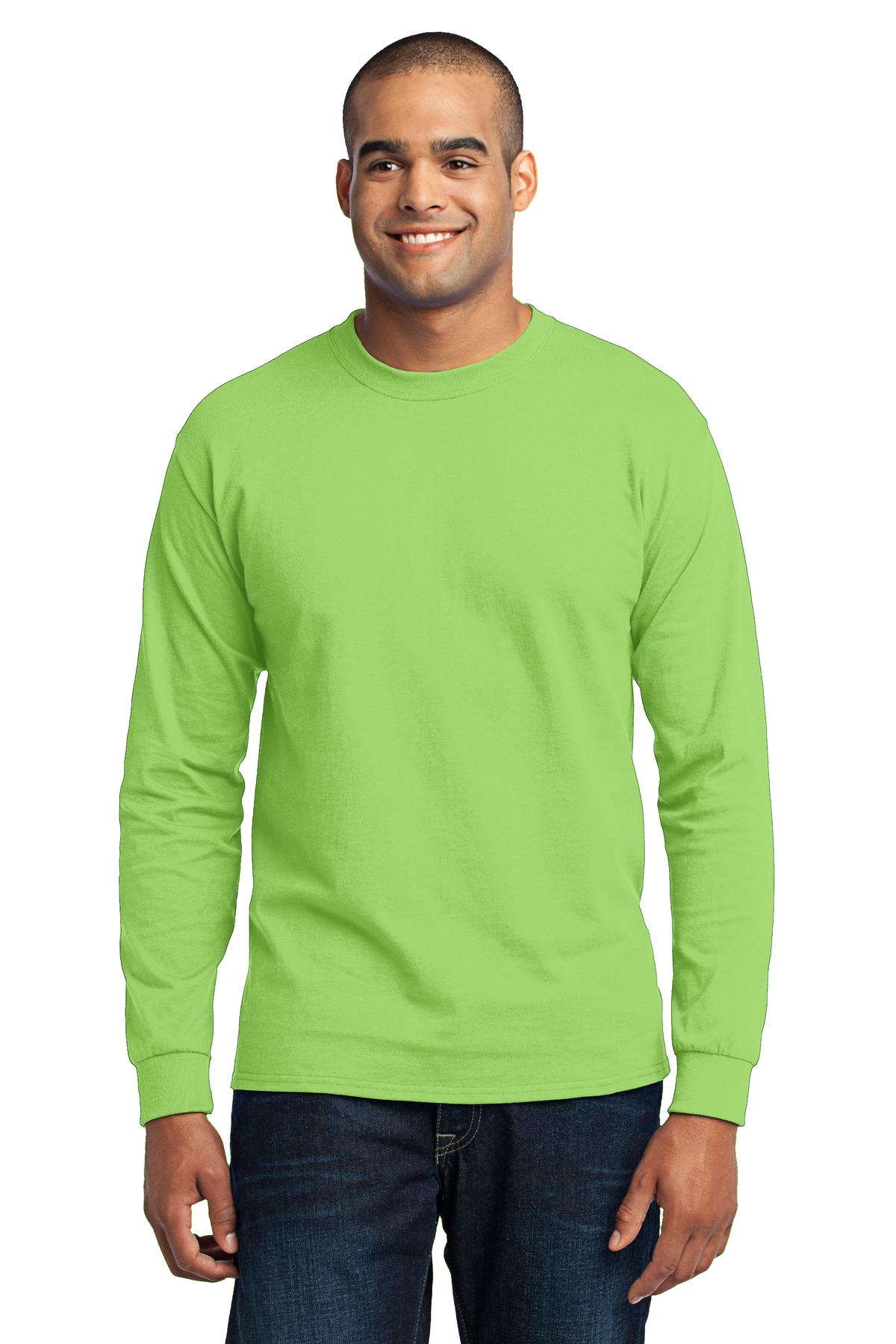 Port & Co ™  Long Sleeve Core Blend Tee. PC55LS