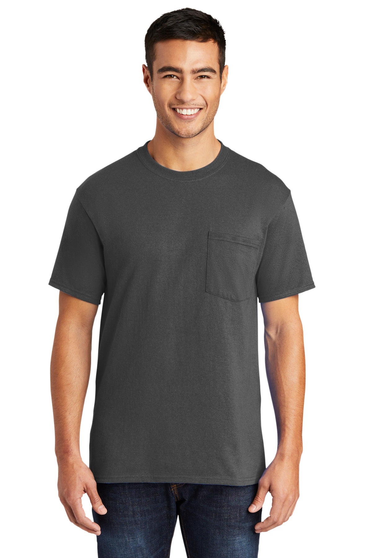 Port & Co ™  Core Blend Pocket Tee. PC55P