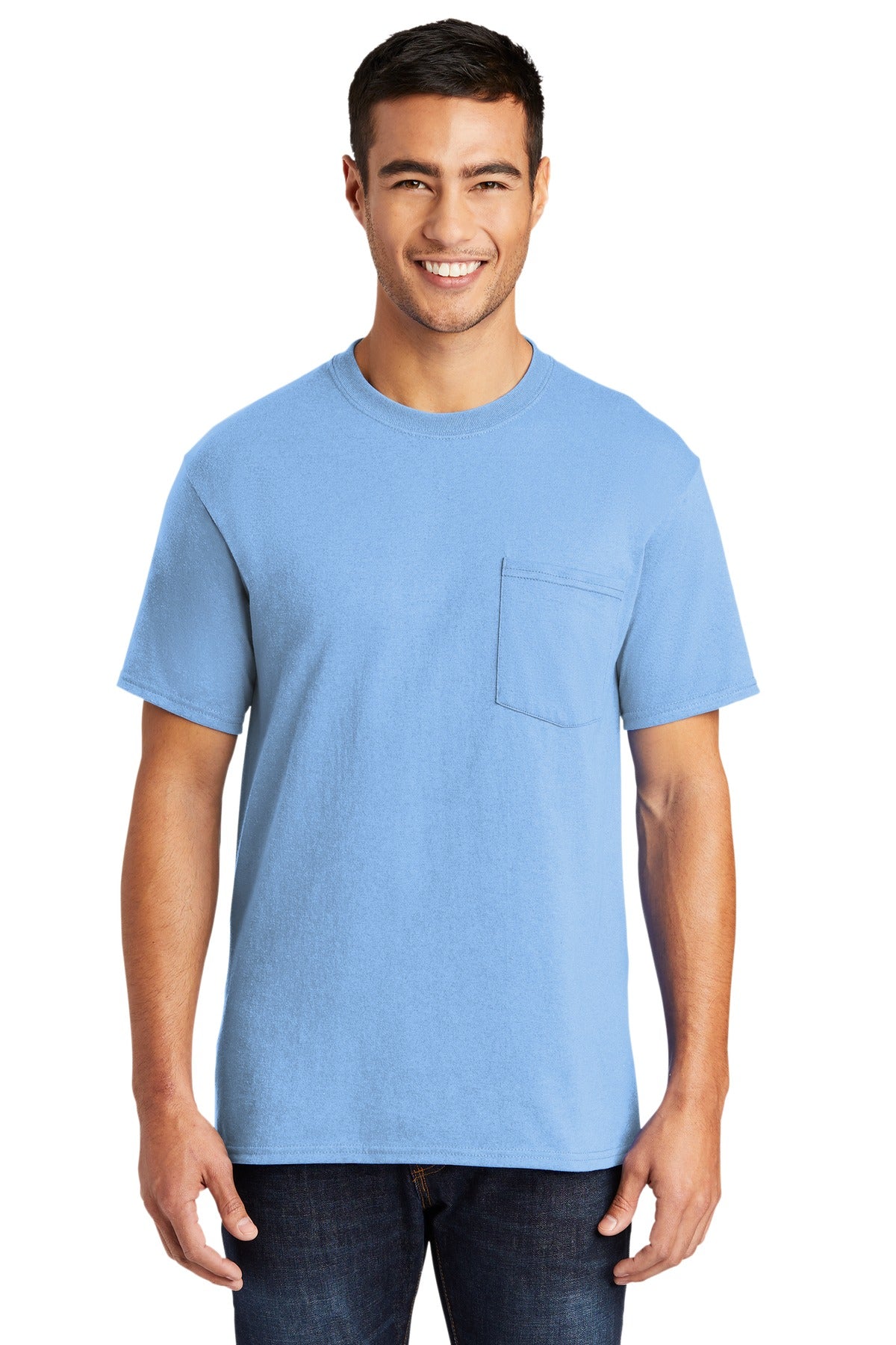 Port & Co ™  Core Blend Pocket Tee. PC55P