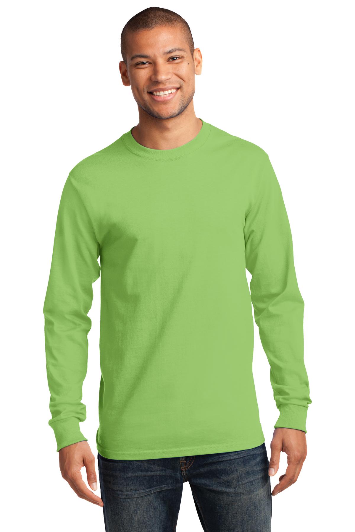 Port & Co ™  Long Sleeve Essential Tee. PC61LS