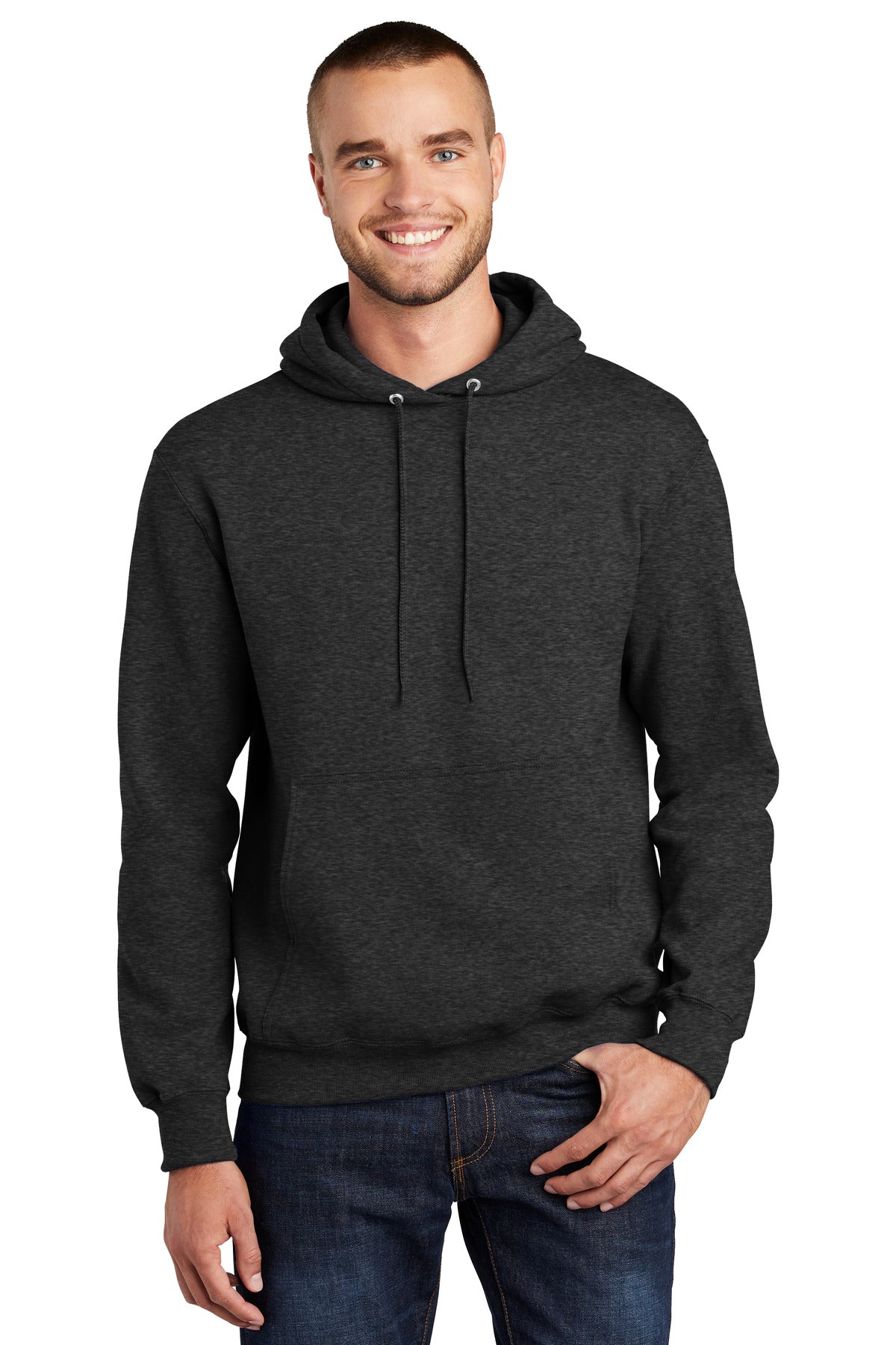Port & Co ™  Essential Fleece Pullover Hooded Sweatshirt.  PC90H