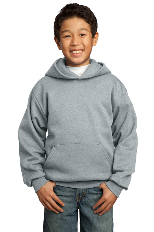 Port & Co ™  Youth Core Fleece Pullover Hooded Sweatshirt.  PC90YH