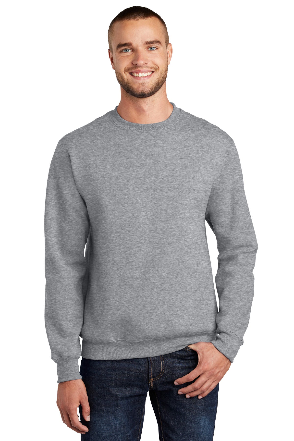 Port & Co ™  Essential Fleece Crewneck Sweatshirt.  PC90