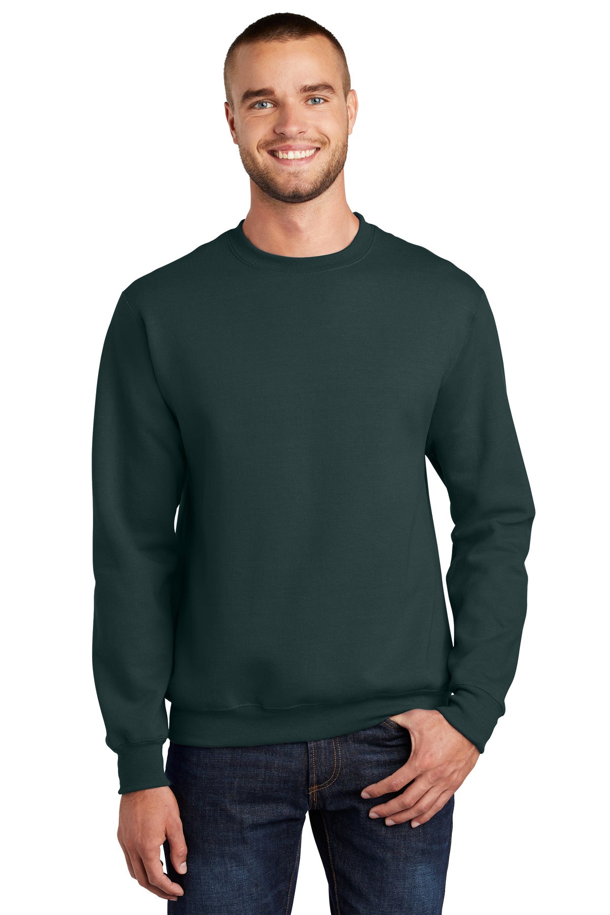 Port & Co ™  Essential Fleece Crewneck Sweatshirt.  PC90