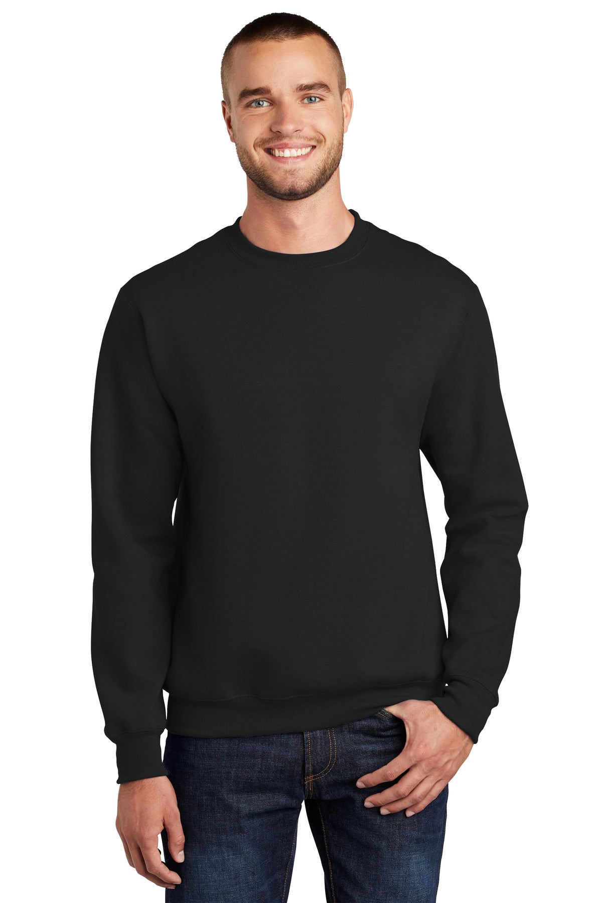 Port & Co ™  Essential Fleece Crewneck Sweatshirt.  PC90