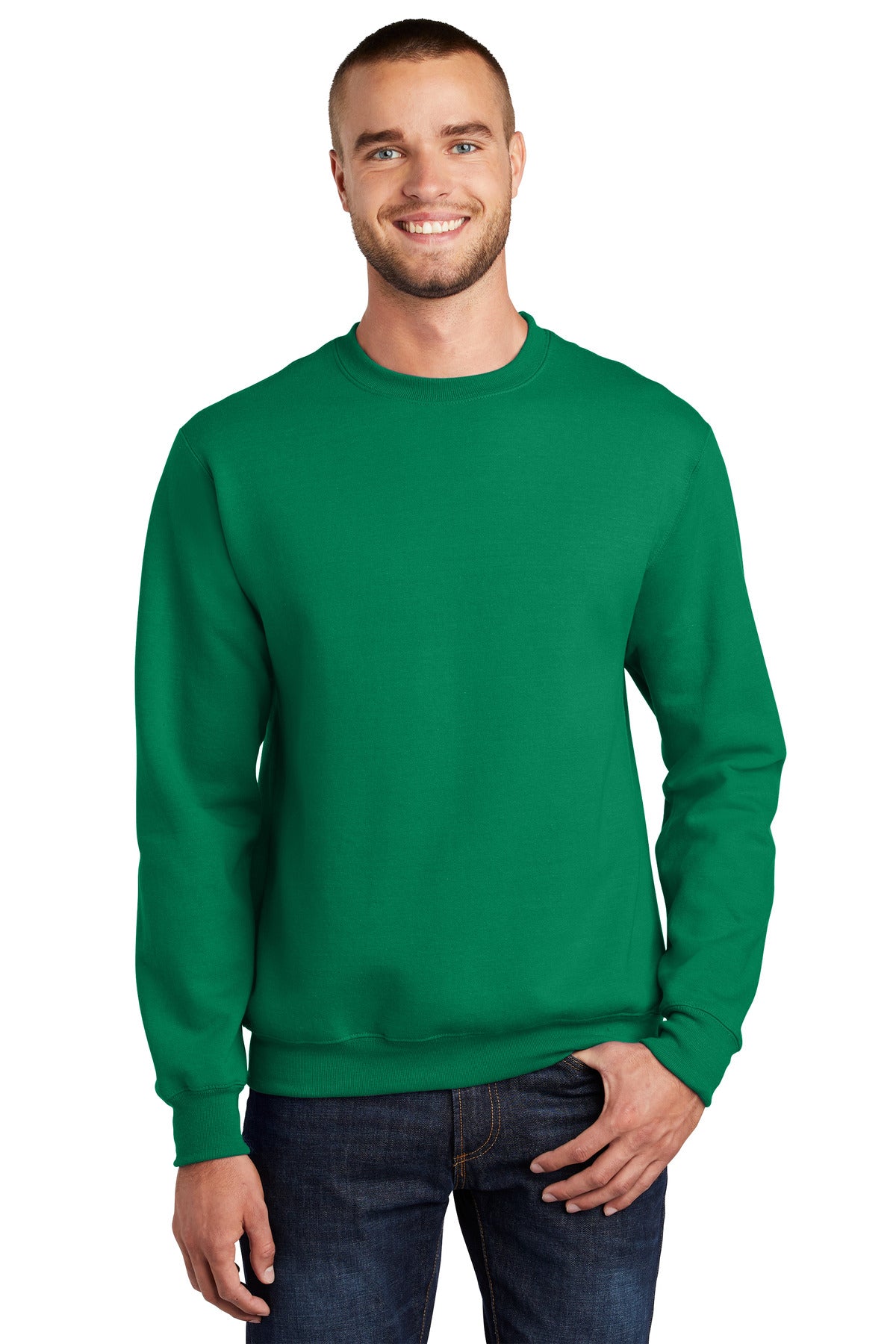 Port & Co ™  Essential Fleece Crewneck Sweatshirt.  PC90