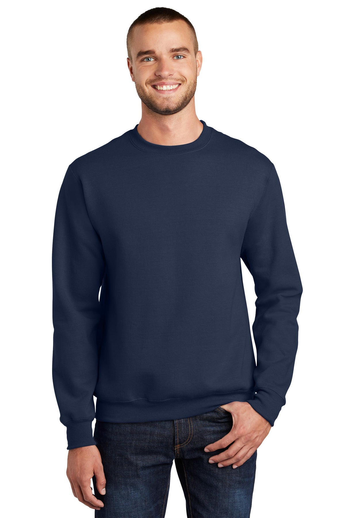 Port & Co ™  Essential Fleece Crewneck Sweatshirt.  PC90