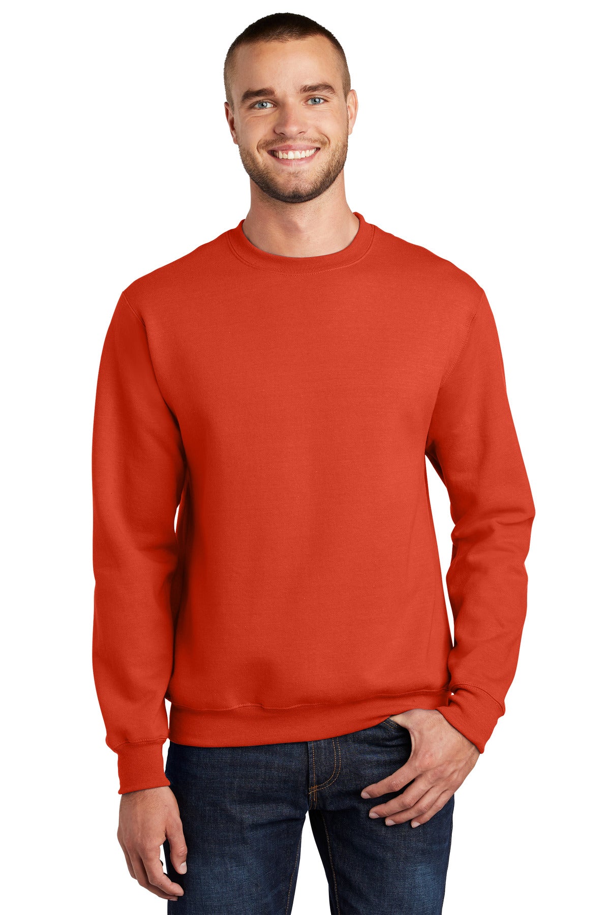 Port & Co ™  Essential Fleece Crewneck Sweatshirt.  PC90