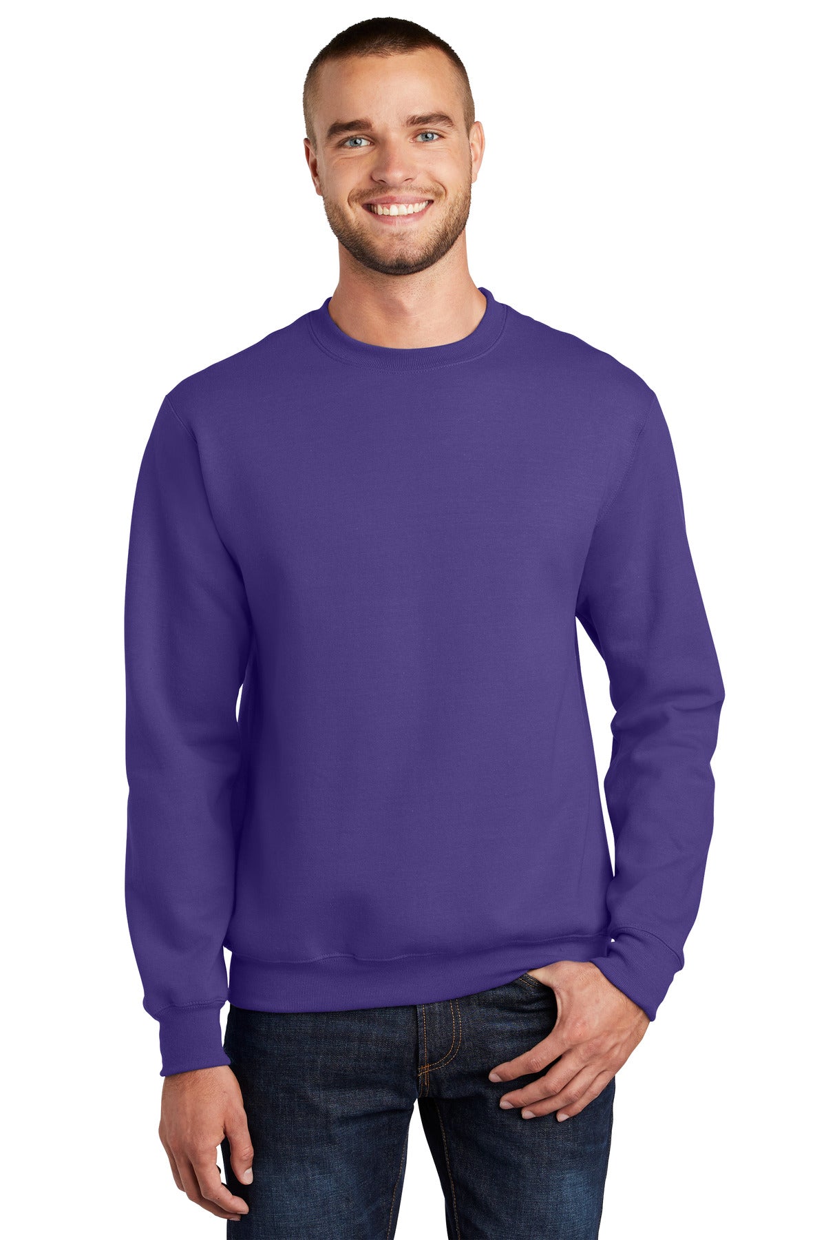 Port & Co ™  Essential Fleece Crewneck Sweatshirt.  PC90