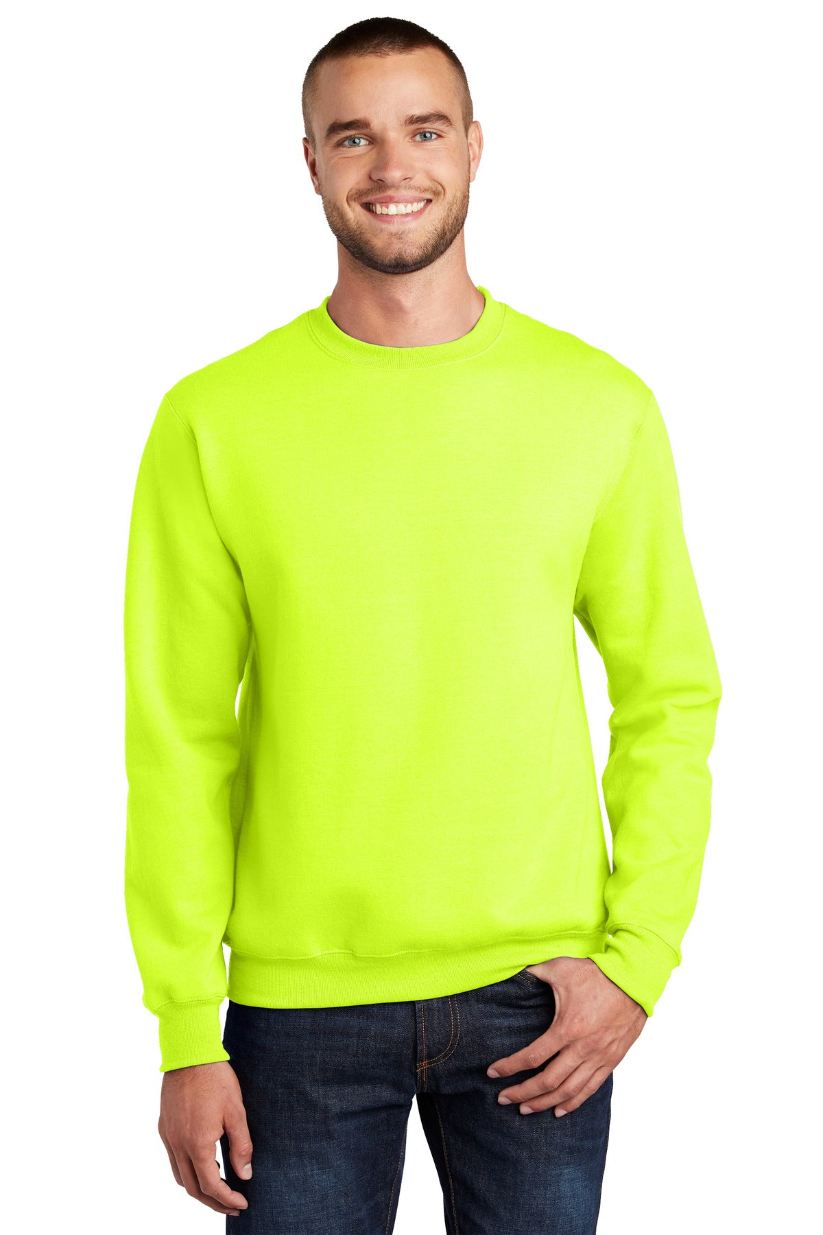 Port & Co ™  Essential Fleece Crewneck Sweatshirt.  PC90